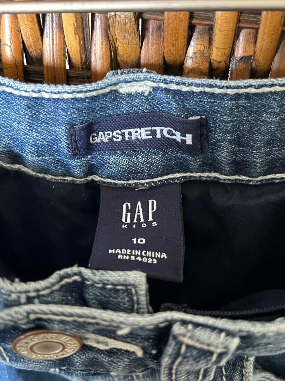 10 Gap Denim Lined Skirt